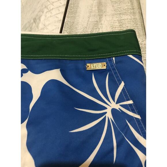 Stud Wear It Proud Swimwear Men's Size XL 5 Inch Inseam Lined Floral Bright - Picture 2 of 10